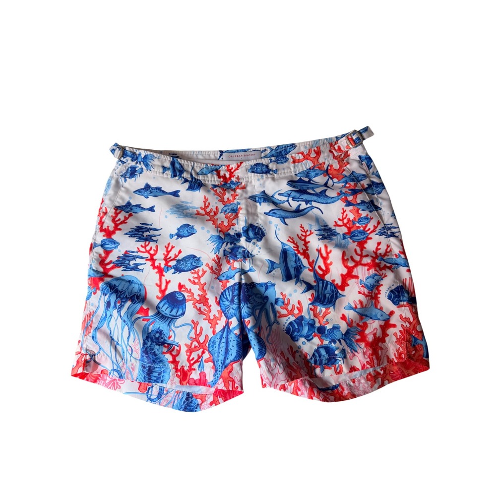 Orlebar Brown Bulldog Good Wives and Warriors Swim Shorts Size 34